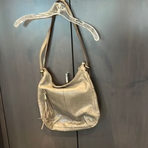 Hobo Purse (can convert to backpack), tan/gray color